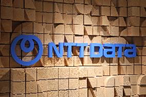 NTT Data Group Sign and Logo